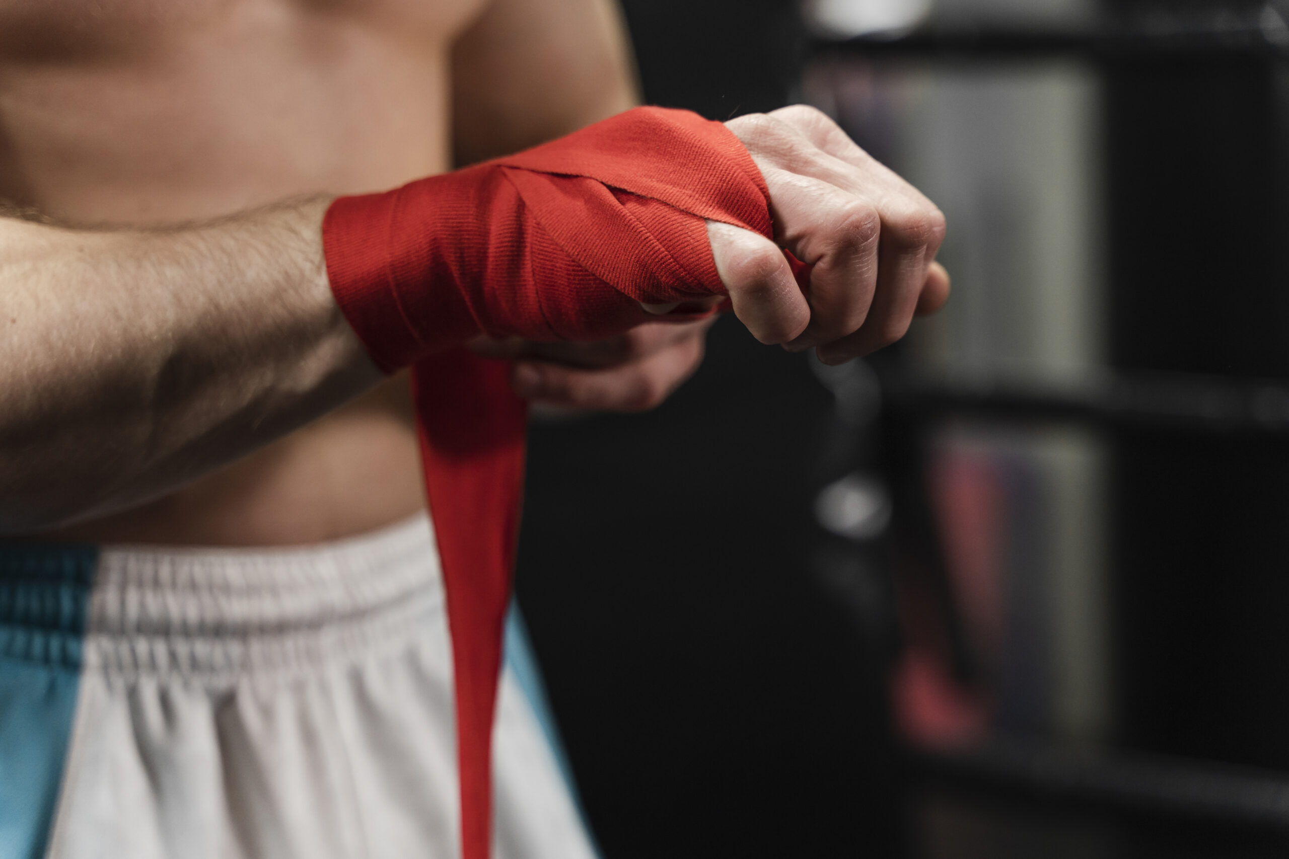 Sparring in Gloucester